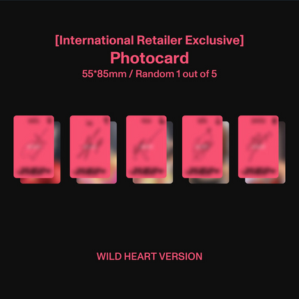 KATSEYE - WILD 3rd EP Album International Retailer Exclusive Ver