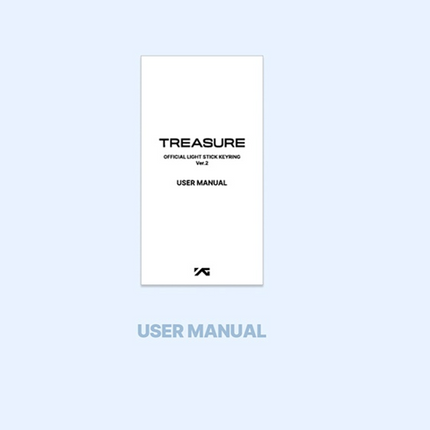 TREASURE - Official Light Keyring