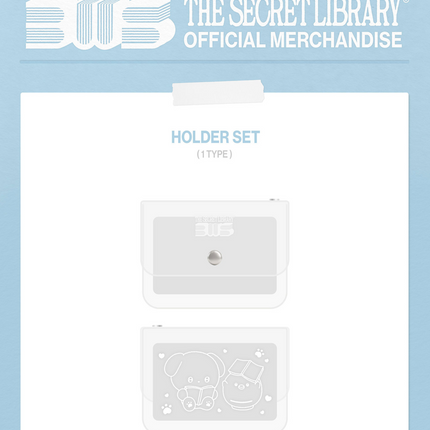 Byeon Wooseok - Official MD Holder + Photocard + Keyring Set