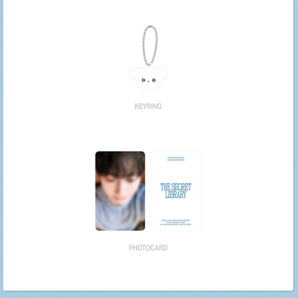 Byeon Wooseok - Official MD Holder + Photocard + Keyring Set