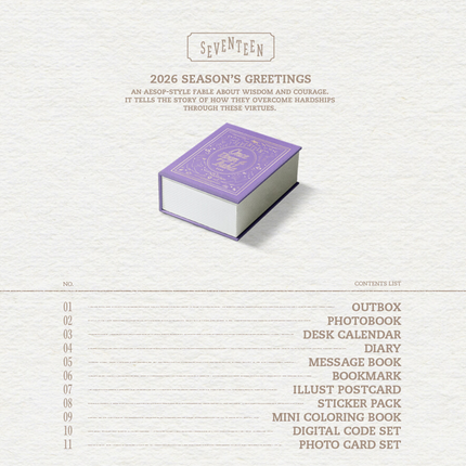 [SALE] SEVENTEEN - 2026 SEASON'S GREETINGS