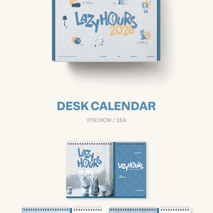 [SALE] LEE JUNHO - 2026 SEASON'S GREETINGS [LAZY HOURS]