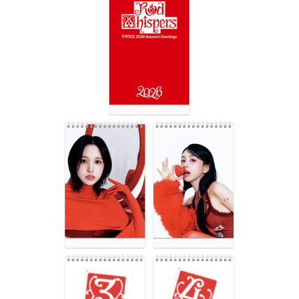 [SALE] TWICE - 2026 SEASON'S GREETINGS [RED WHISPERS]