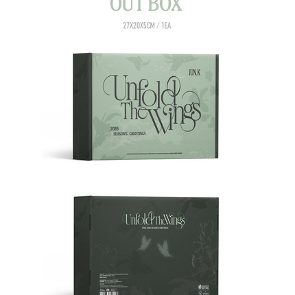 [SALE] JUN. K - 2026 SEASON'S GREETINGS [Unfold The Wings]