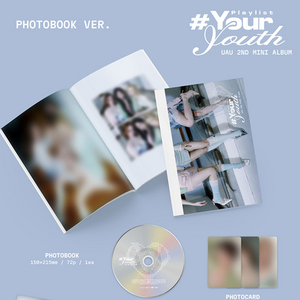UAU - #Your Youth 2nd Mini Album Photobook Ver