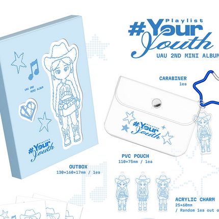 UAU - #Your Youth 2nd Mini Album MD Ver (Limited Edition)