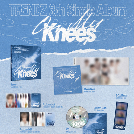 TRENDZ - On My Knees 6th Single Album Photobook Ver.
