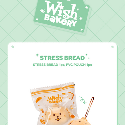 NCT WISH - Official MD STRESS BREAD (Member Selection) (Ready to Ship)