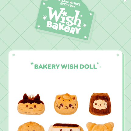 NCT WISH - Official MD BAKERY WISH DOLL (Member Selection) (Ready to Ship)