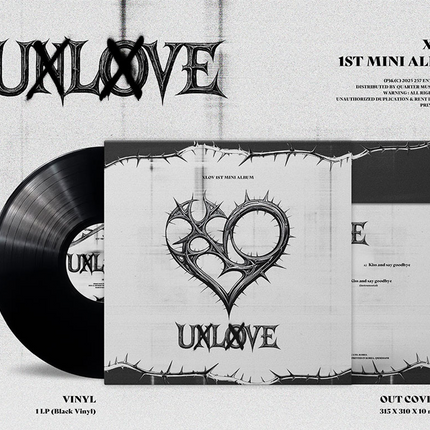XLOV - UXLXVE 1st Mini Album LP Ver (Limited Edition)