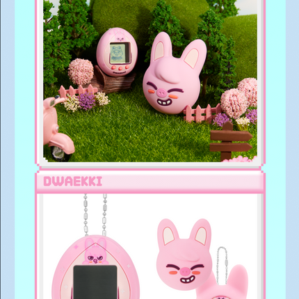 Stray Kids - Official MD SKZOO TAMAGOTCHI & CASE Set (Member Selection)