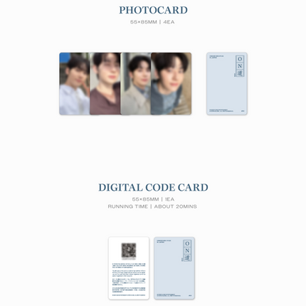HWANG MIN HYUN - [ON 道] 2026 PHOTOBOOK + Photocards Set.