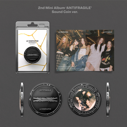 LE SSERAFIM - Official Sound Coin Album (Album Ver Selection)