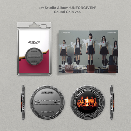 LE SSERAFIM - Official Sound Coin Album (Album Ver Selection)