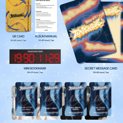 BTOB LEE MIN HYUK HUTA -  TEMPERATURE Single Album PAPER Ver. (KIWEE)
