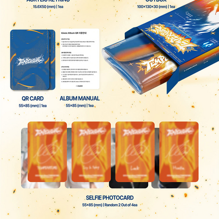 BTOB LEE MIN HYUK HUTA -  TEMPERATURE Single Album GOODS Ver. (KIWEE)