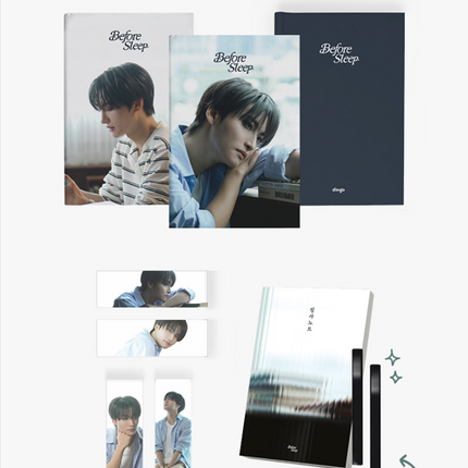 ATEEZ SEONGHWA - Official MD Before Sleep photo storybook poetry book.