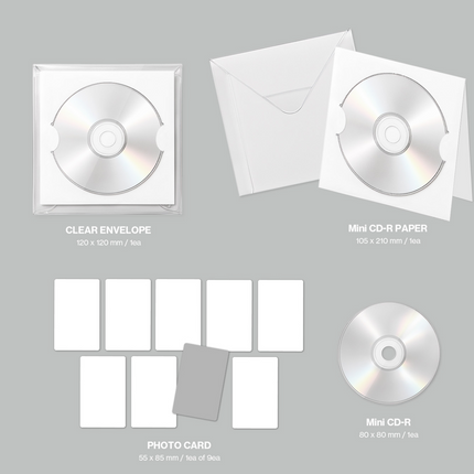 &TEAM - Mark on Me KR 2nd Mini Album Mini CD-R Ver.