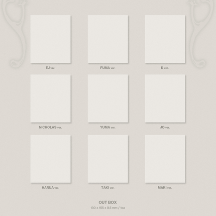 &TEAM - Mark on Me KR 2nd Mini Album SOLO Ver. (Member Selection / Set)