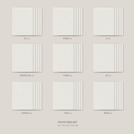&TEAM - Mark on Me KR 2nd Mini Album SOLO Ver. (Member Selection / Set)