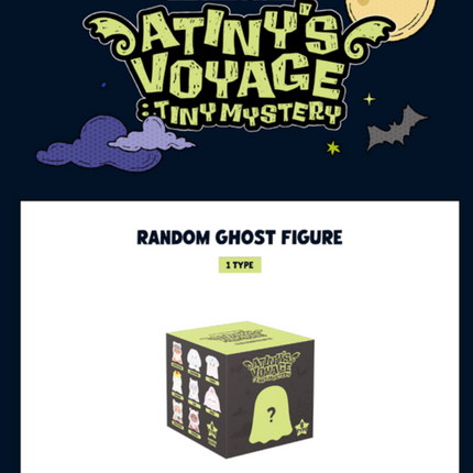ATEEZ - ATINY’S VOYAGE : TINY MYSTERY RANDOM GHOST FIGURE