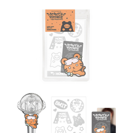 ATEEZ - ATINY’S VOYAGE : TINY MYSTERY LIGHT STICK DECO + Photocard Set