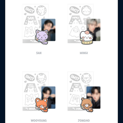 ATEEZ - ATINY’S VOYAGE : TINY MYSTERY LIGHT STICK DECO + Photocard Set