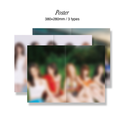 fromis_9 - Glow ME 2nd Full Album Photobook Ver (Sparkling Green/ Pink / Blue Ver)