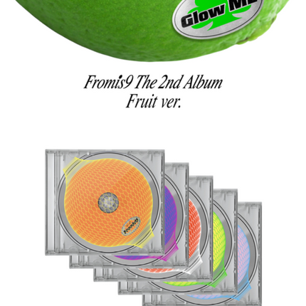 fromis_9 - Glow ME 2nd Full Album Fruit Ver  (Member Selection / Set)