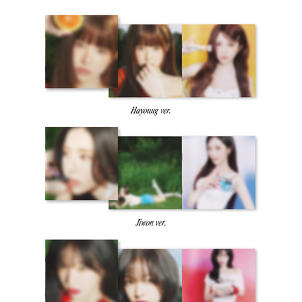 fromis_9 - Glow ME 2nd Full Album Fruit Ver  (Member Selection / Set)