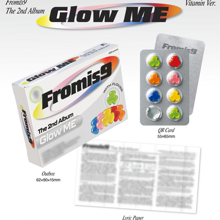 fromis_9 - Glow ME 2nd Full Album Vitamin Ver