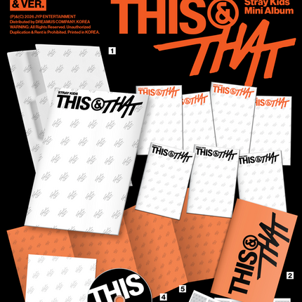 Stray Kids - THIS & THAT 10th Mini Album & Ver (Member Selectiom / Set)