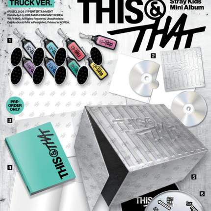 Stray Kids - THIS & THAT 10th Mini Album TRUCK Ver.