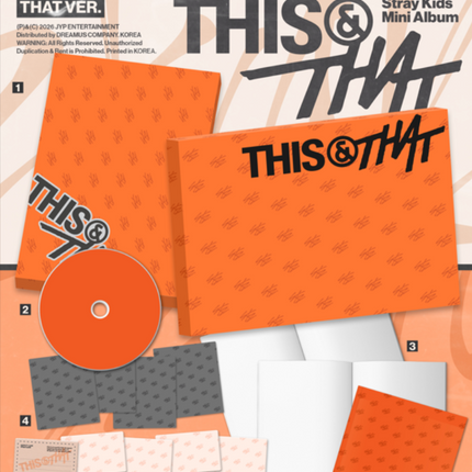 Stray Kids - THIS & THAT 10th Mini Album Photobook Ver (THIS / THAT / Set)