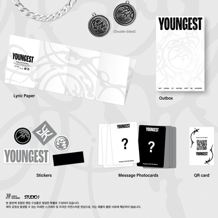 DAY6 Young K - YOUNGEST 2nd Full Album Wallet & Keyring Ver.