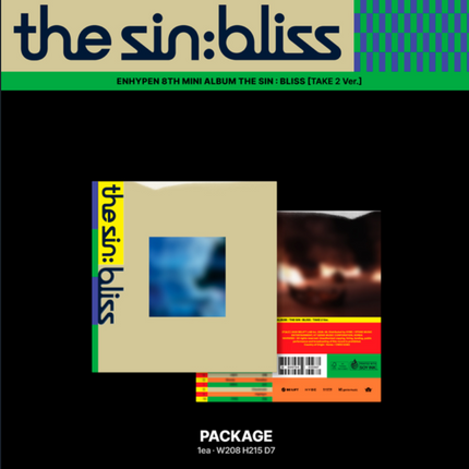 [SALE] ENHYPEN - THE SIN : BLISS 8th Mini Album Photobook Ver (Ver Selection / Set)