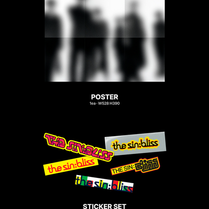 [SALE] ENHYPEN - THE SIN : BLISS 8th Mini Album Photobook Ver (Ver Selection / Set)