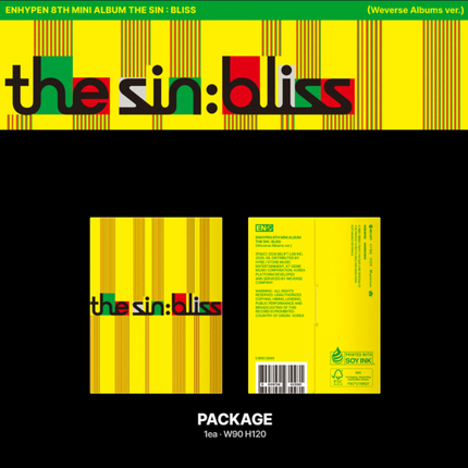 ENHYPEN - THE SIN : BLISS 8th Mini Album WEVERSE ALBUMS Ver.