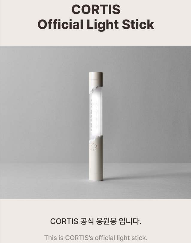 CORTIS - Official Light Stick – KSENDY Official K-Pop Shop CORTIS - Official Light Stick – KSENDY Official K-Pop Shop