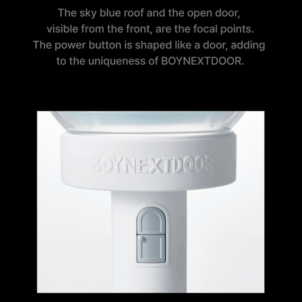 BOYNEXTDOOR - Official Light Stick + Stand Set.