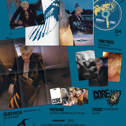 WONHO - CORE EP Album Crack Ver