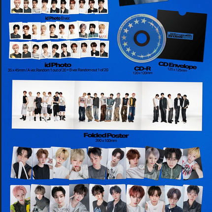 idntt - itsnotover 3rd Mini Album Photobook Ver. (Chrome Heart / Lit Heart / Set)