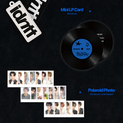 idntt - itsnotover 3rd Mini Album Wappen Album Ver.