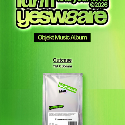 idntt - Mini Album : yesweare (Objekt Music Album Ver)