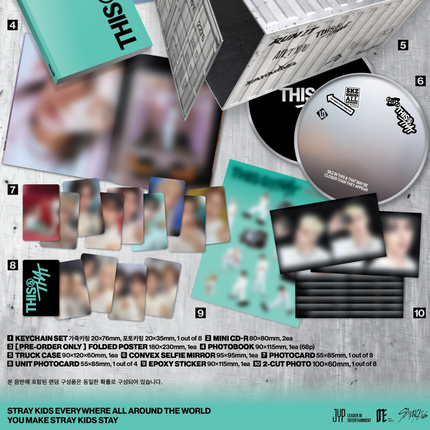 [POB] Stray Kids - THIS & THAT 10th Mini Album TRUCK Ver.