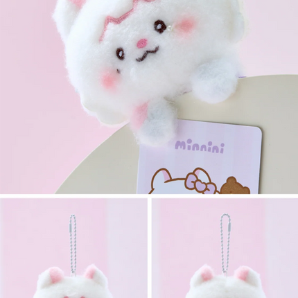 i-dle - Official MD MINNIE Baby Magnet Plush Doll Keyring + Photocard Set.(Member Selection)