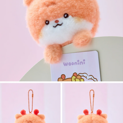 i-dle - Official MD MINNIE Baby Magnet Plush Doll Keyring + Photocard Set.(Member Selection)