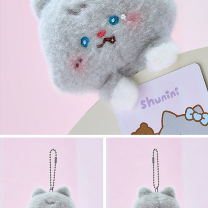 i-dle - Official MD MINNIE Baby Magnet Plush Doll Keyring + Photocard Set.(Member Selection)