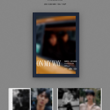 [SALE] SHOWNU X HYUNGWON - ON MY WAY 1st Photobook in NEWYORK. MONSTA X