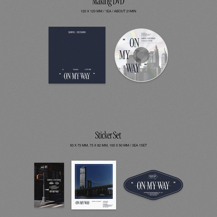 [SALE] SHOWNU X HYUNGWON - ON MY WAY 1st Photobook in NEWYORK. MONSTA X